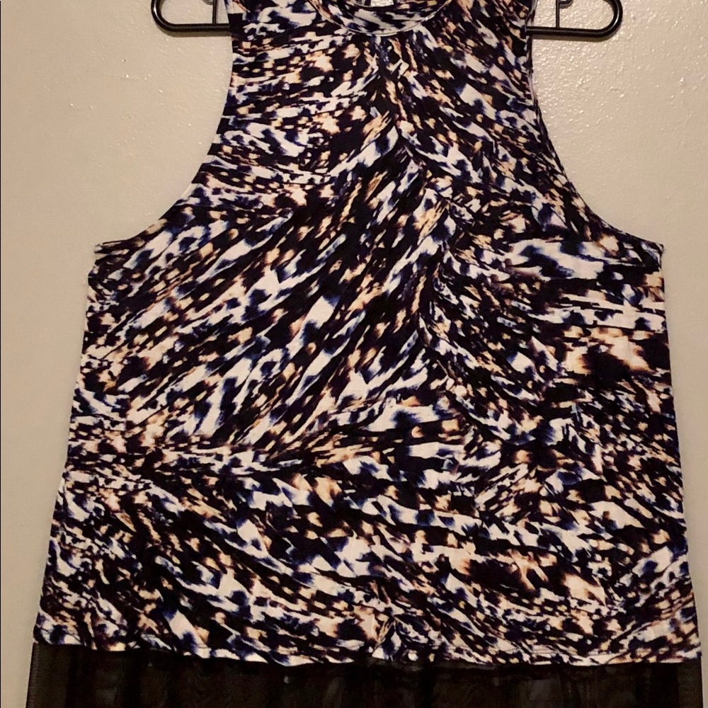 XL Womens tank blouse